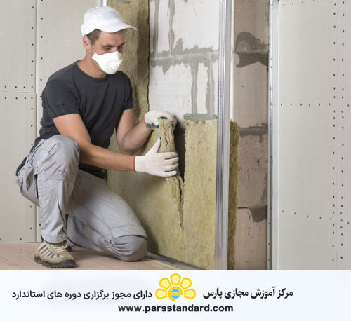 *مصالح ساختمانی - فراورده های عایق کاری حرارتی - عایق های حرارتی الیاف معدنی پاششی و جاذب صدا ویژگی ها 